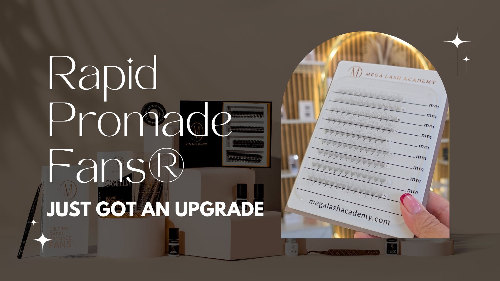 Rapid Promade Fans® Just Got an Upgrade: Here’s Why Lash Artists Are Obsessed