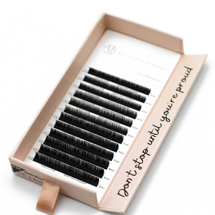 0.05 Cashmere Ultra Dark Volume - Double Tray Lash Trays Mega Lash Academy