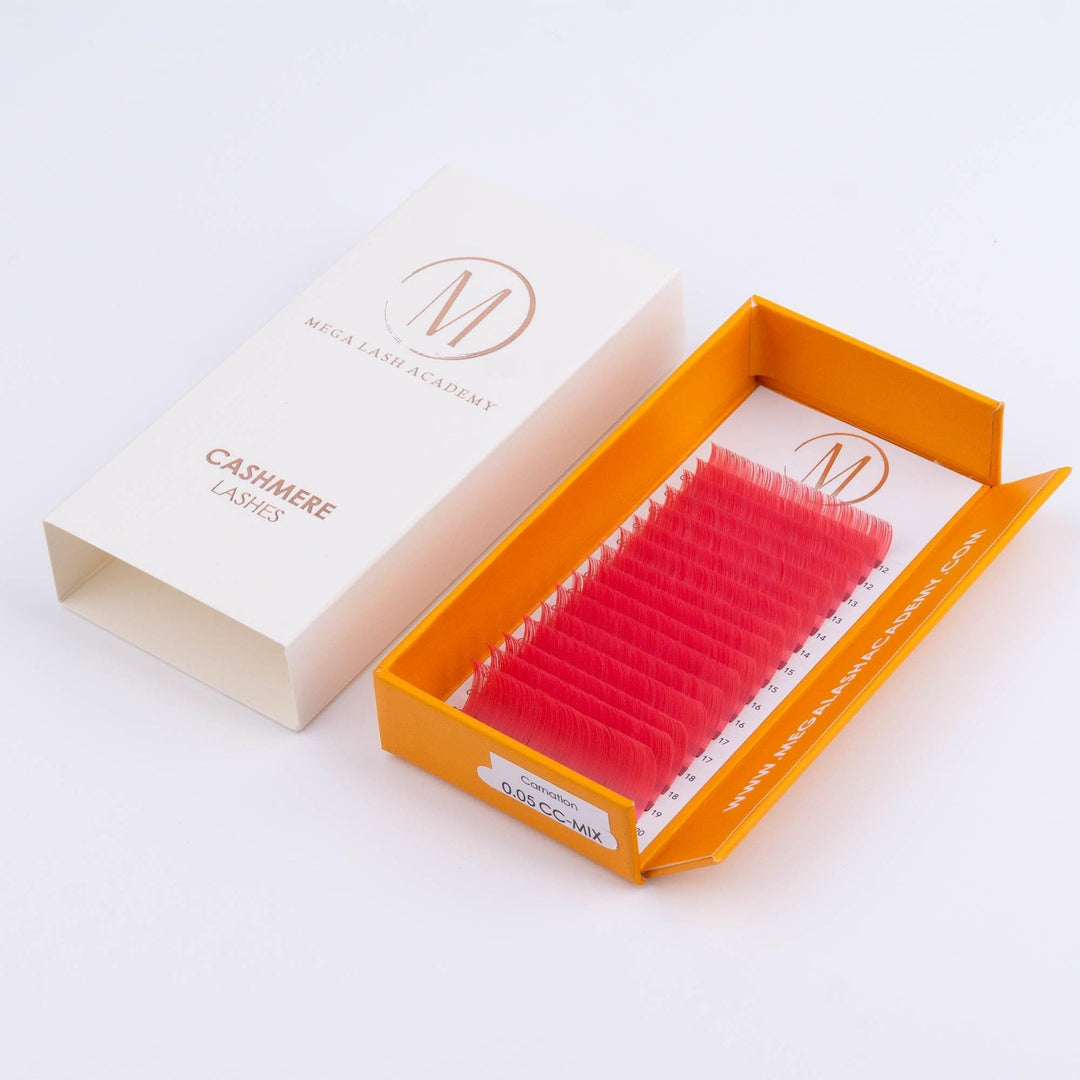 Cashmere - Carnation Volume Lashes - 0.05 - Mega Lash Academy