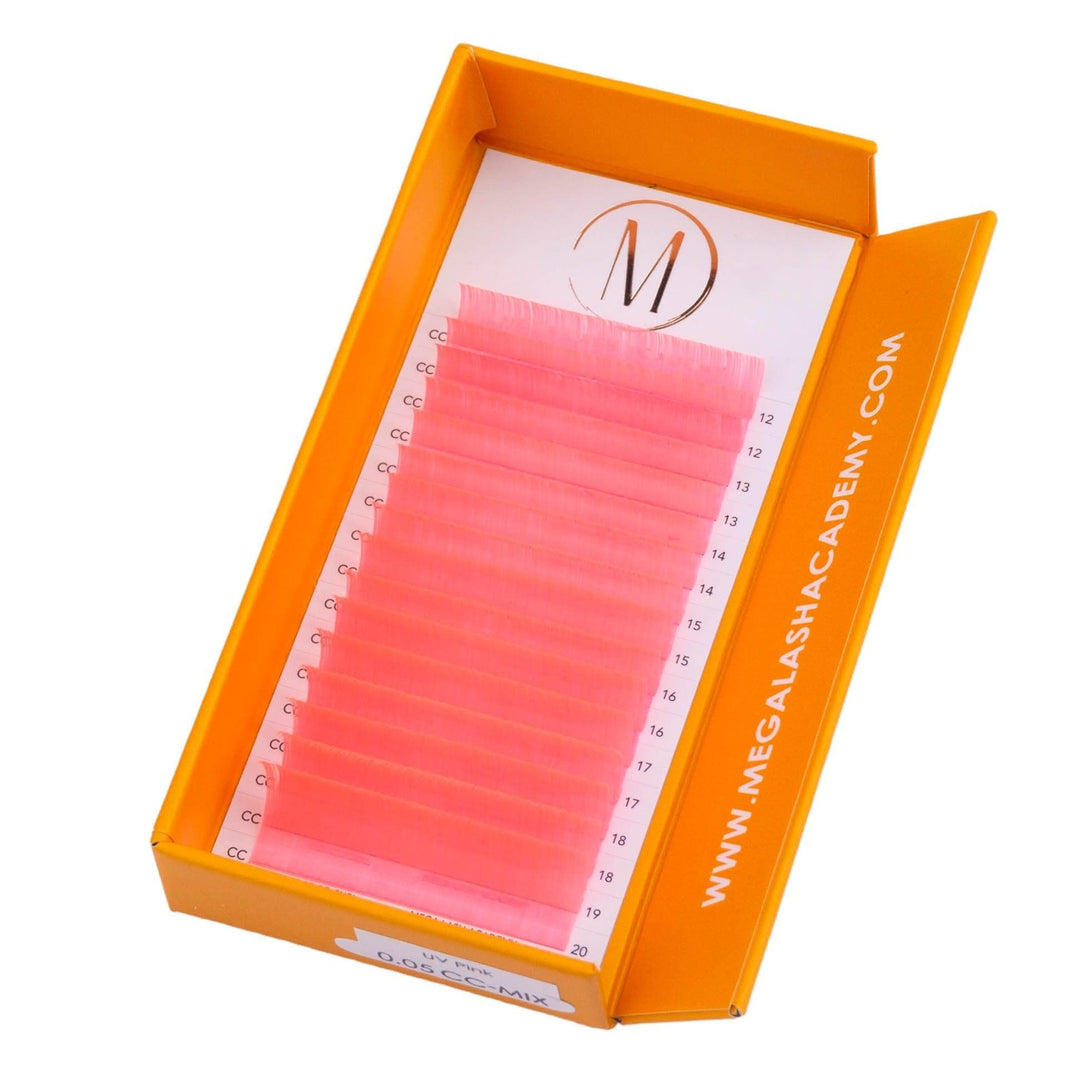 Cashmere - UV - Pink Volume Lashes - 0.05 - Mega Lash Academy