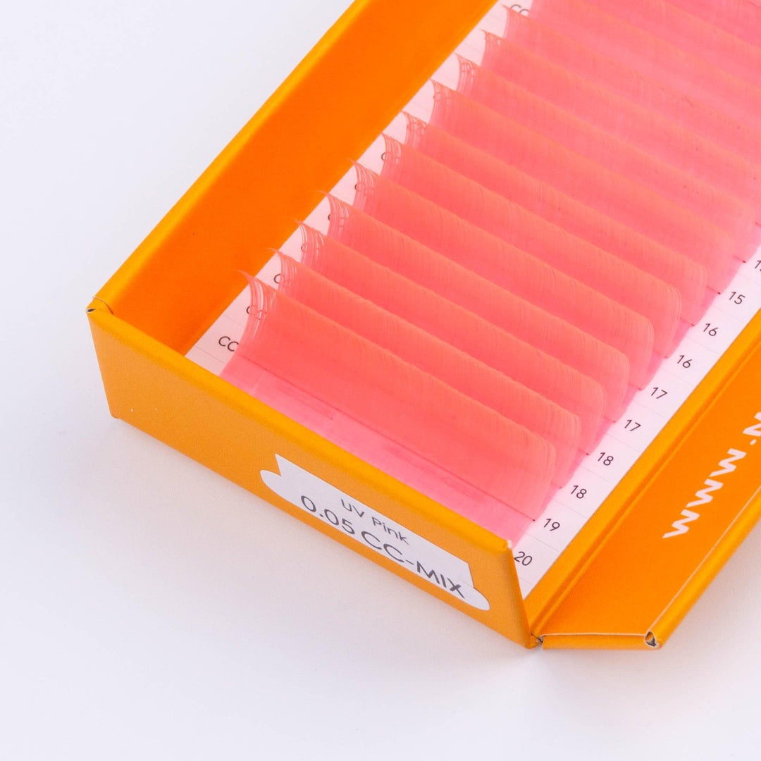 Cashmere - UV - Pink Volume Lashes - 0.05 - Mega Lash Academy