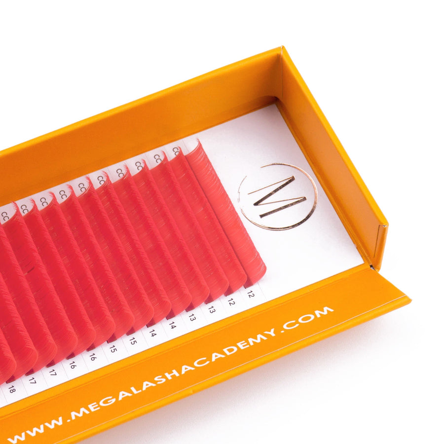 0.05 - Easy Fanning Cashmere - Pink Lash Trays Mega Lash Academy 