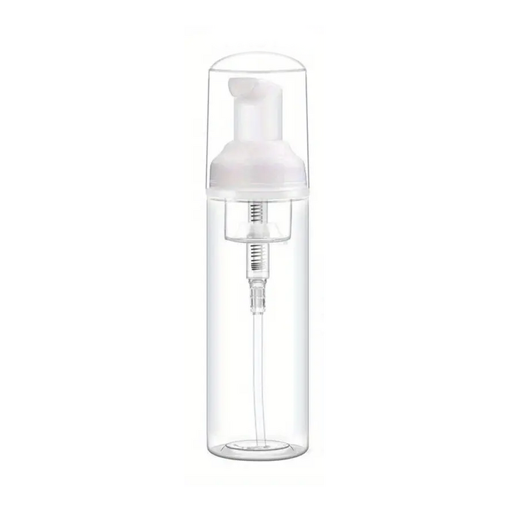 Foam Pump Bottles - Empty - Pack of 10 Wash Bottles Mega Lash Academy Clear