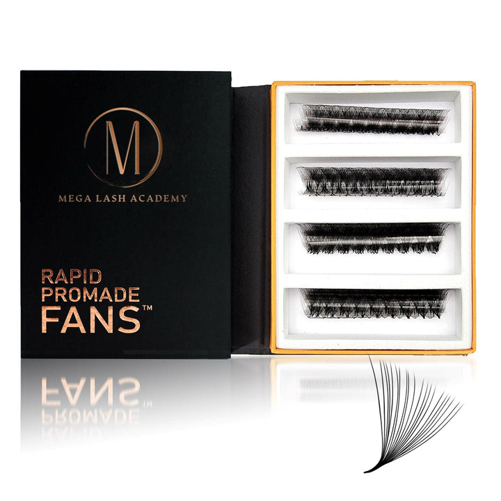 20D Mix Rapid Promade Fans® - 500 Fans Promade Fans Mega Lash Academy