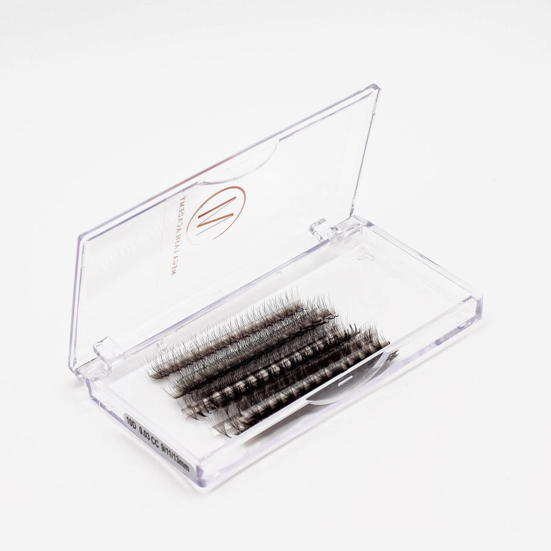 20D Rapid Promade Fans® - 500 Fans Promade Fans Mega Lash Academy