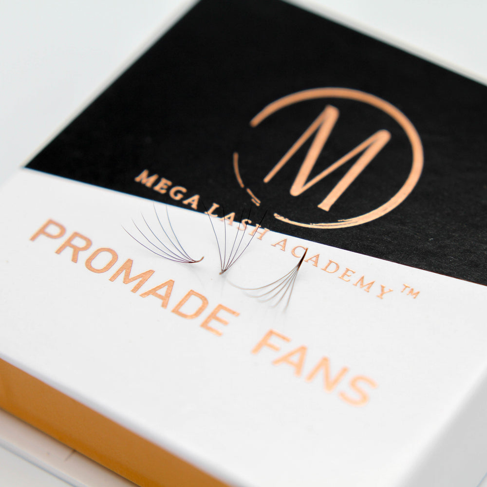 5D Promade Loose Fans - 500 Fans Promade Fans Mega Lash Academy 