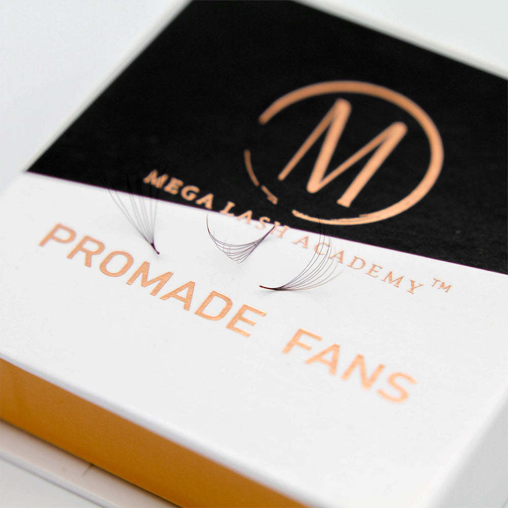 8D Mix Promade Loose Fans - 1000 Fans Promade Fans Mega Lash Academy 