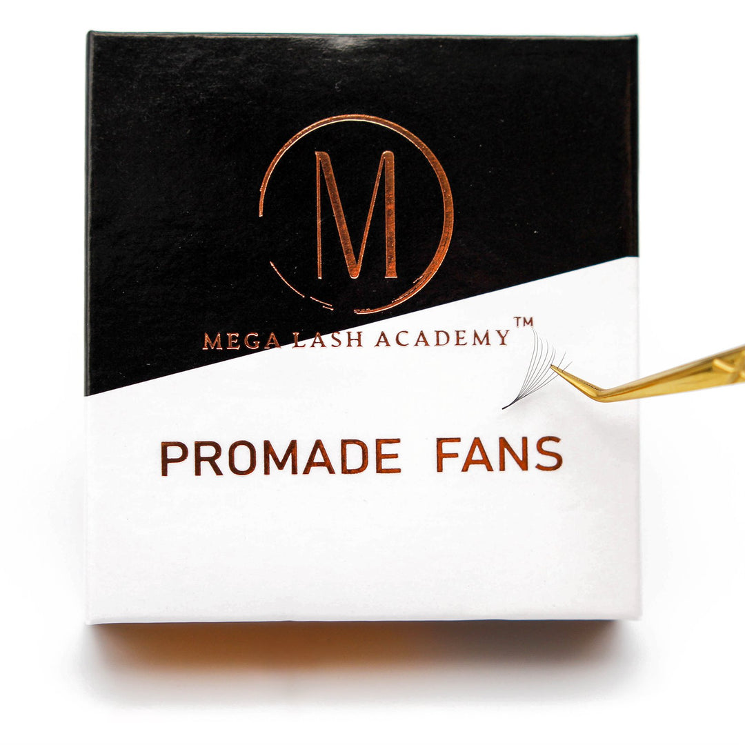 8D Promade Loose Fans - 500 Fans Promade Fans Mega Lash Academy
