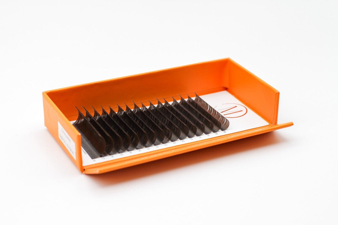 0.03 - Brown Cashmere Volume - Chocolate Lash Trays Mega Lash Academy
