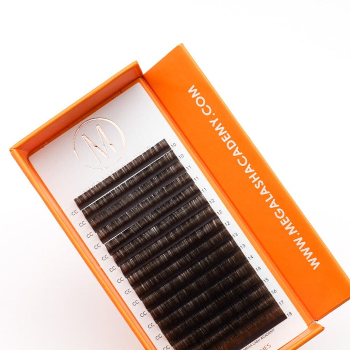 0.03 - Brown Cashmere Volume - Chocolate Lash Trays Mega Lash Academy