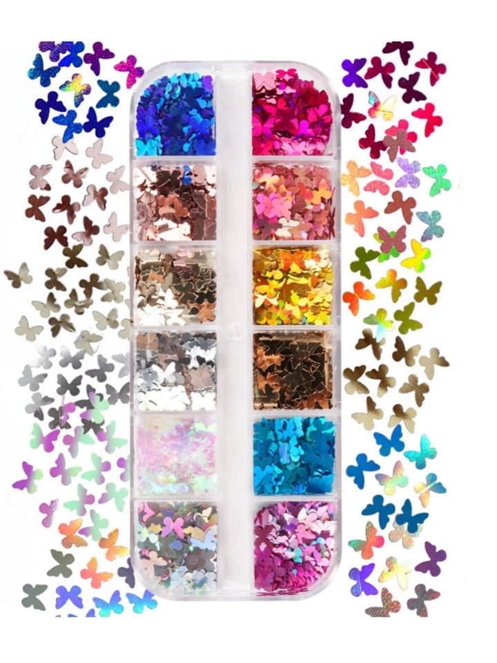 Butterfly Lash Decals Decorative Stickers Mega Lash Academy n.26