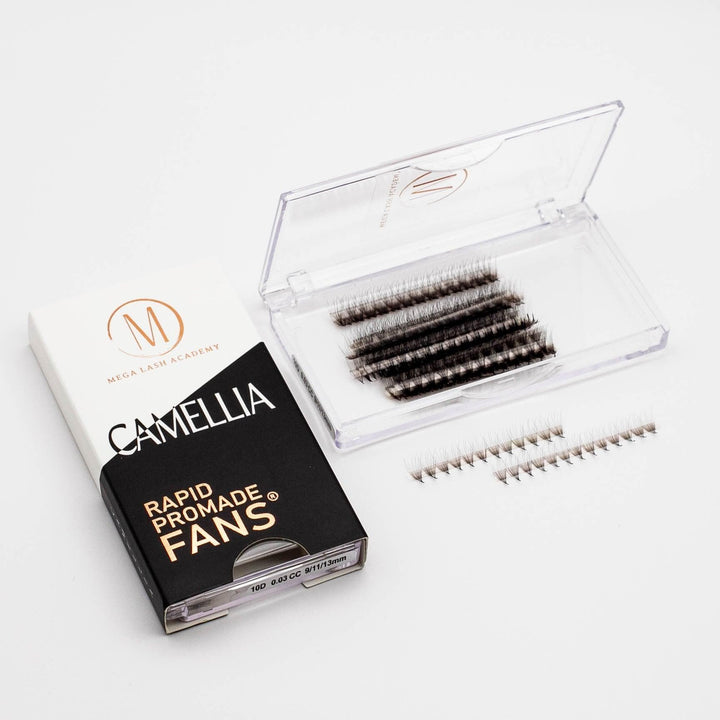 Camellia 10D Rapid Promade Fans® - Mega Lash Academy