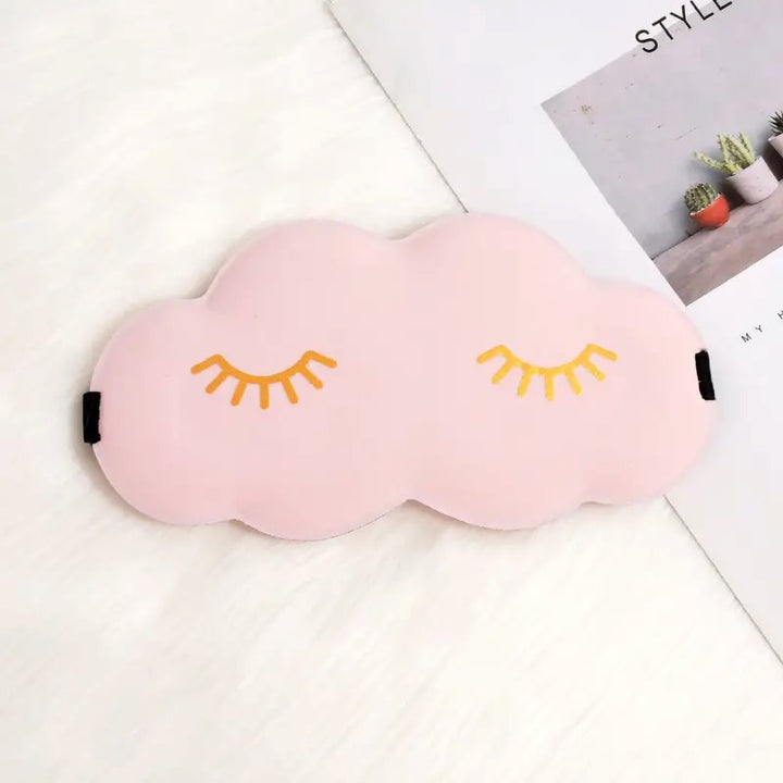 Cloud Sleep Eye Mask Mega Lash Academy Pink