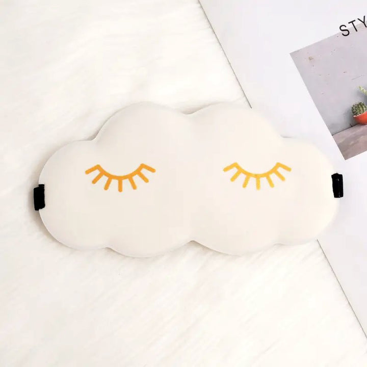 Cloud Sleep Eye Mask Mega Lash Academy White