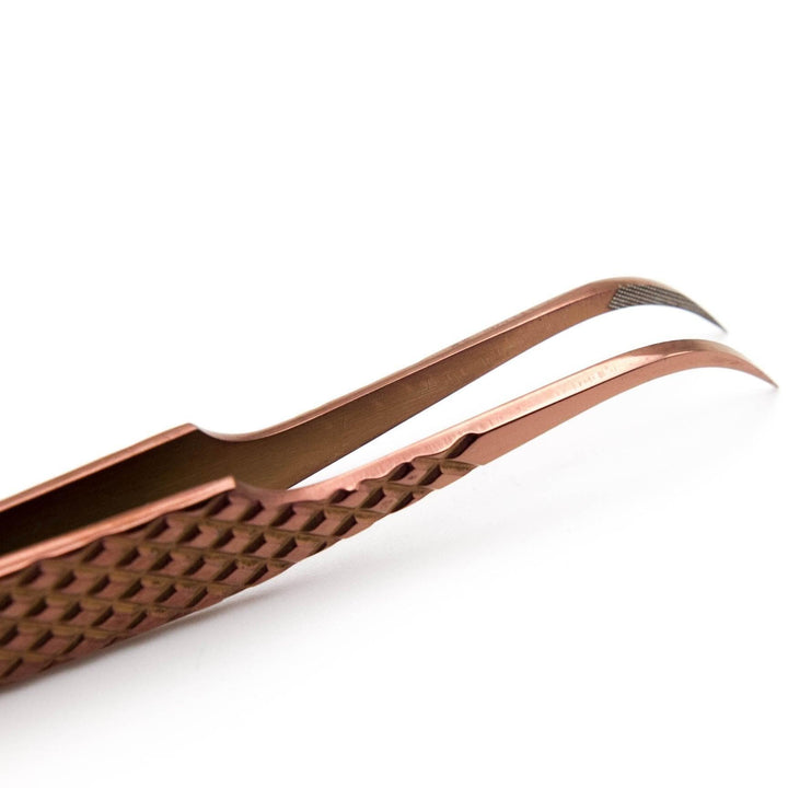 MF1 - Fiber Tip - Ultra Curved Tweezers - Mega Lash Academy