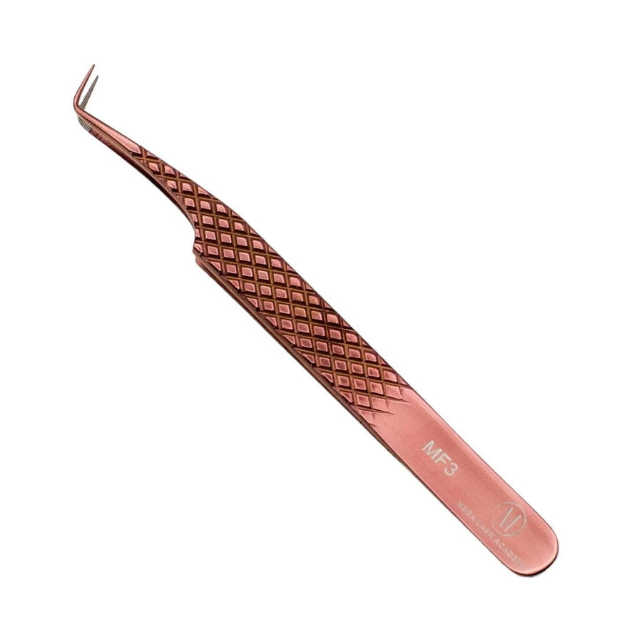 MF3 - Fiber Tip - 90 Degree Volume Tweezers - Mega Lash Academy