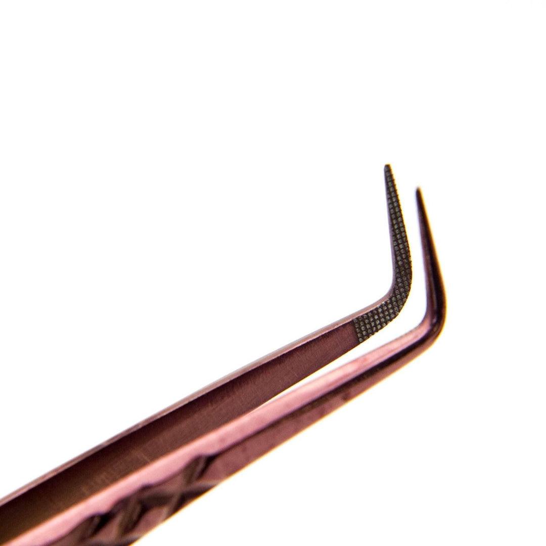 MF3 - Fiber Tip - 90 Degree Volume Tweezers - Mega Lash Academy