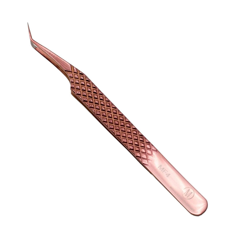 MF4 - Fiber Tip - 45 Degree Volume Tweezers - Mega Lash Academy