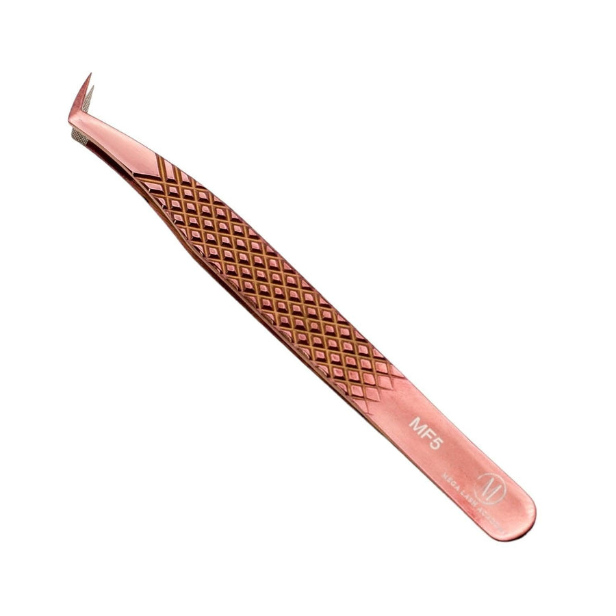 MF5 - Fiber Tip - Boot Volume Tweezers - Mega Lash Academy