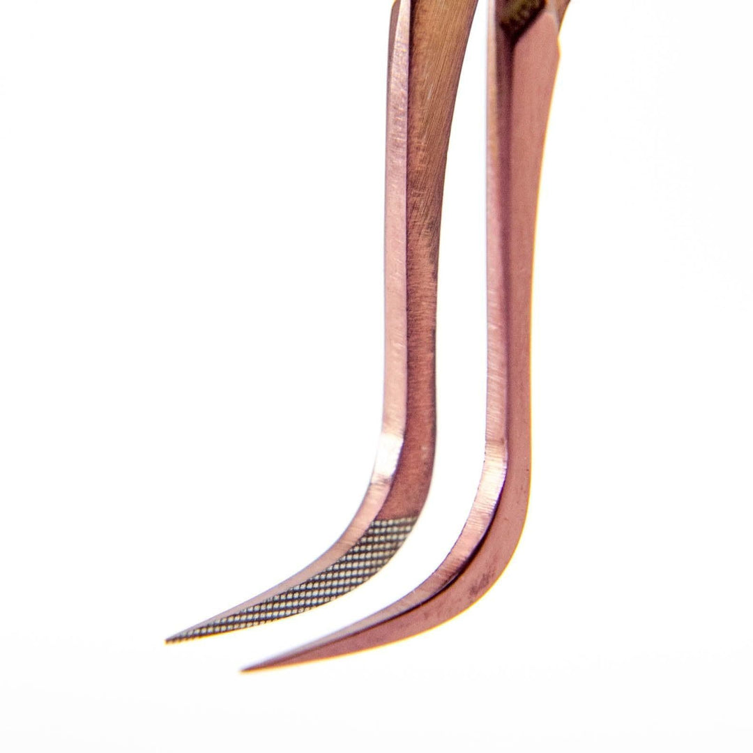MF6 - Fiber Tip - Hook Volume Tweezers - Mega Lash Academy