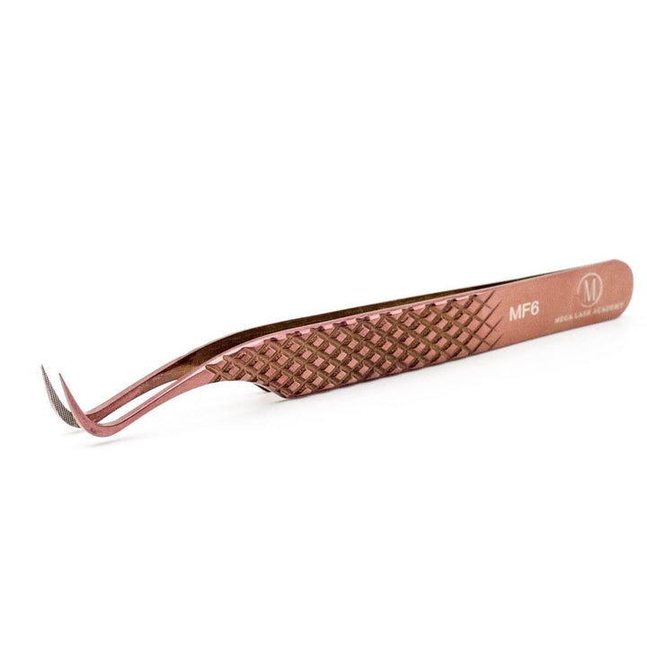 MF6 - Fiber Tip - Hook Volume Tweezers - Mega Lash Academy
