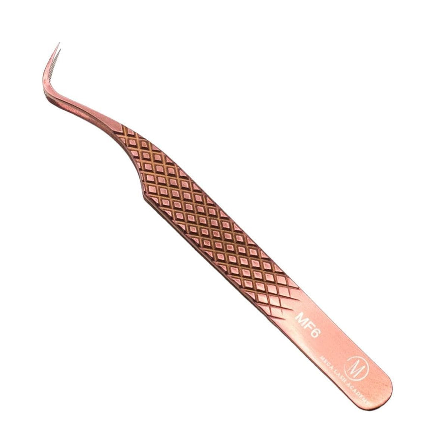 MF6 - Fiber Tip - Hook Volume Tweezers - Mega Lash Academy