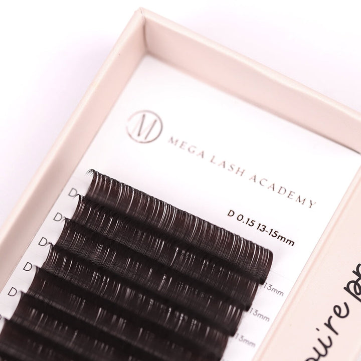Dark Brown Classic Lash Tray Lash Trays Mega Lash Academy
