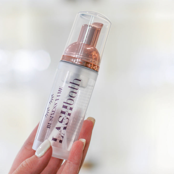 Foam Pump Bottles with Your Logo Wash Bottles Mega Lash Academy