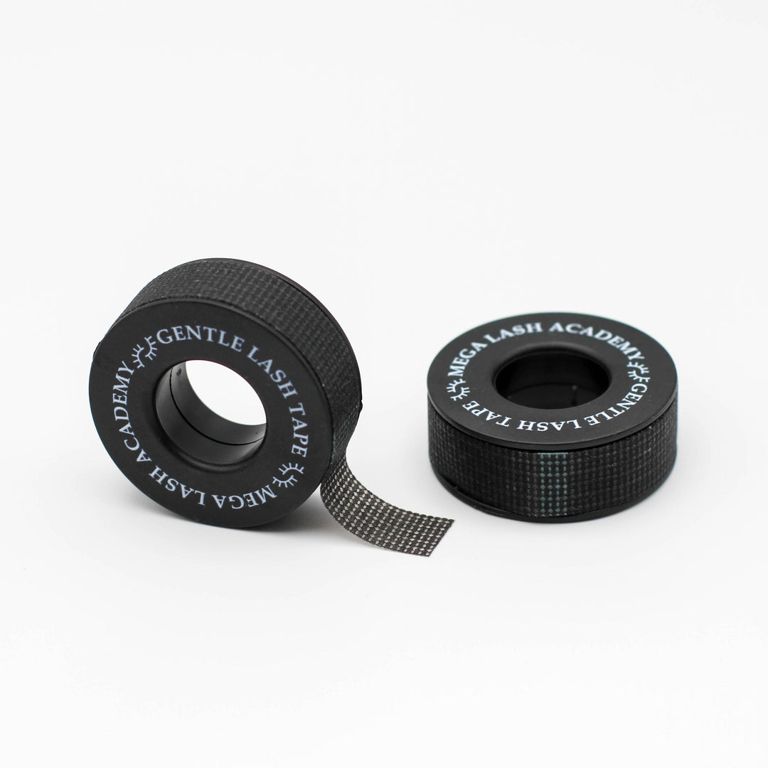 Gentle Silicone Lash Tape - Double Pack Medical Tape & Bandages Mega Lash Academy Black