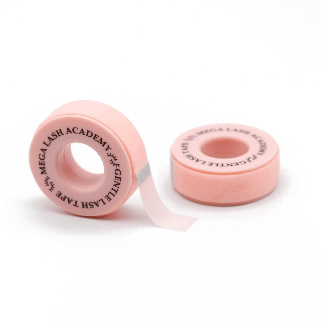 Gentle Silicone Lash Tape - Double Pack Medical Tape & Bandages Mega Lash Academy Coral Pink