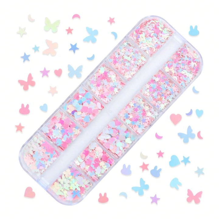 Heart & Star Lash Decals False Eyelash Accessories Mega Lash Academy