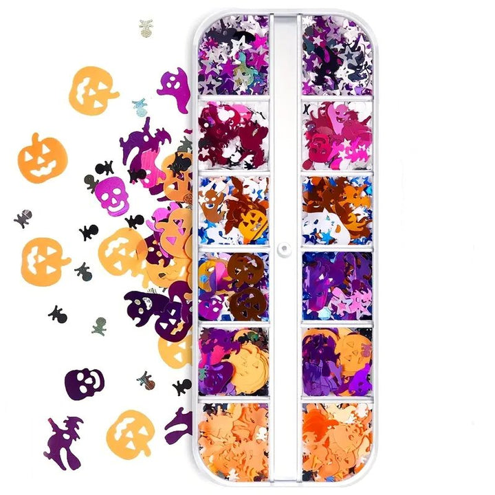 Lash & Nail Decals - Fall Collection 🍁๋࣭⭑☠️ 👻🎃🍂 False Eyelash Accessories Mega Lash Academy Halloween #1