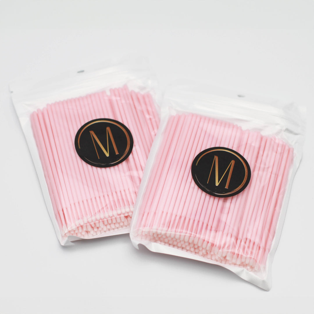 Lint-free Microfiber Swabs Accessories Mega Lash Academy 100 pcs Refill Bag