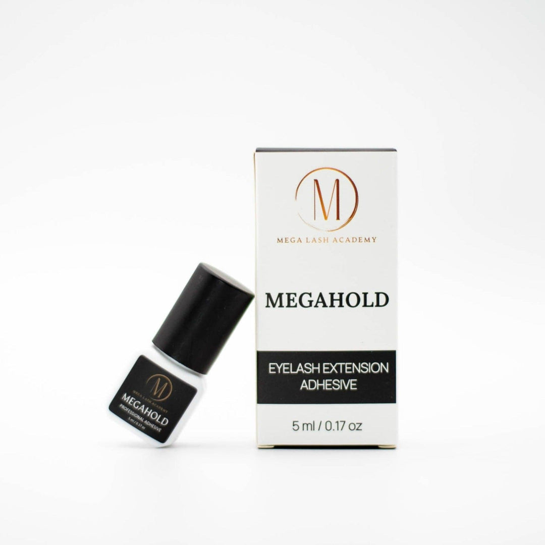 1 second lash glue strong hold Megahold mega lash academy