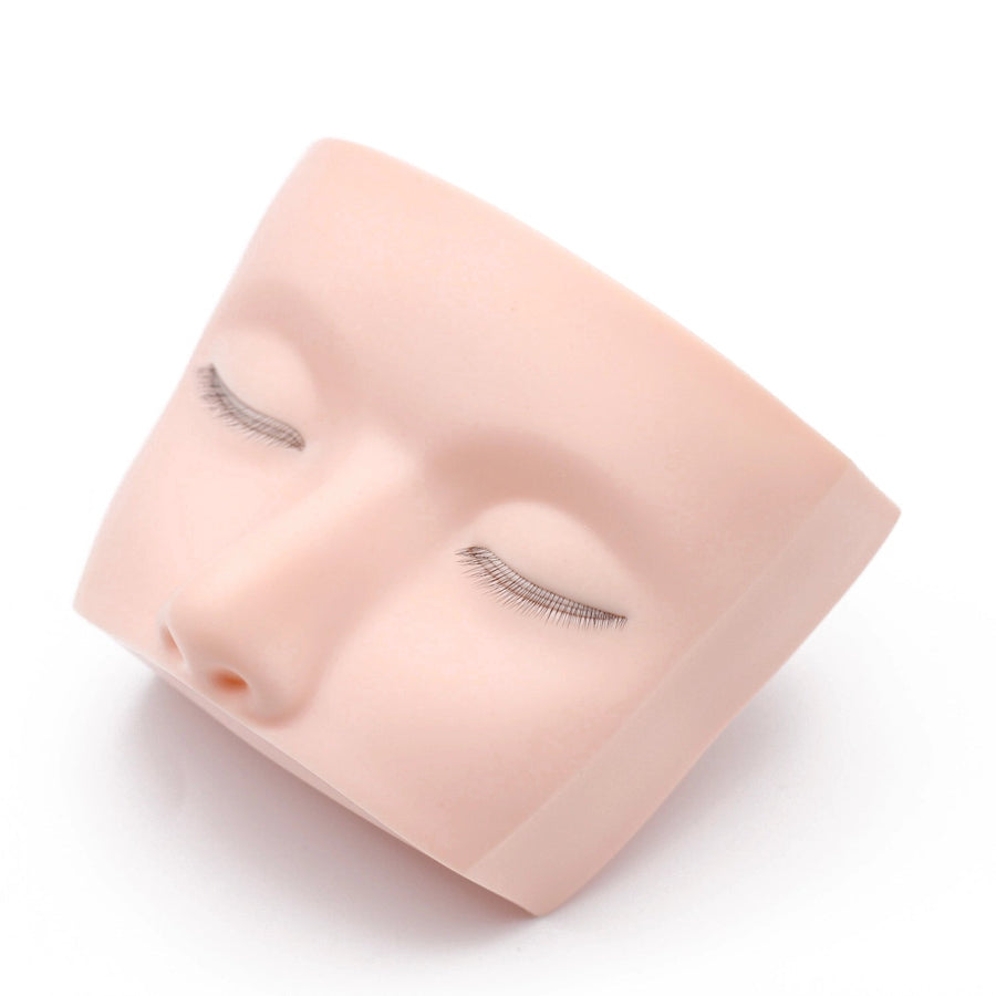 Mini Lash Practice Mannequin with Lash Layers Lash Extensions Practice Tray Mega Lash Academy