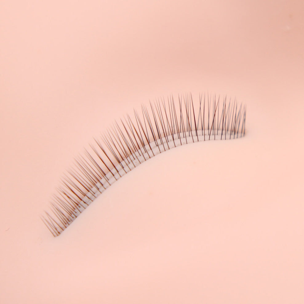 Mini Lash Practice Mannequin with Lash Layers Lash Extensions Practice Tray Mega Lash Academy