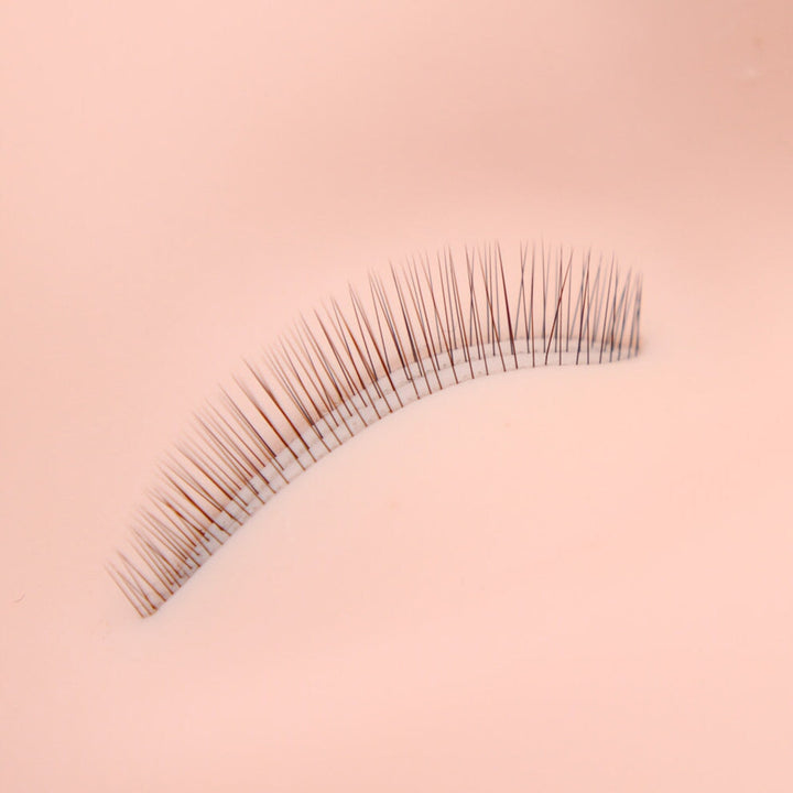 Mini Lash Practice Mannequin with Lash Layers Lash Extensions Practice Tray Mega Lash Academy