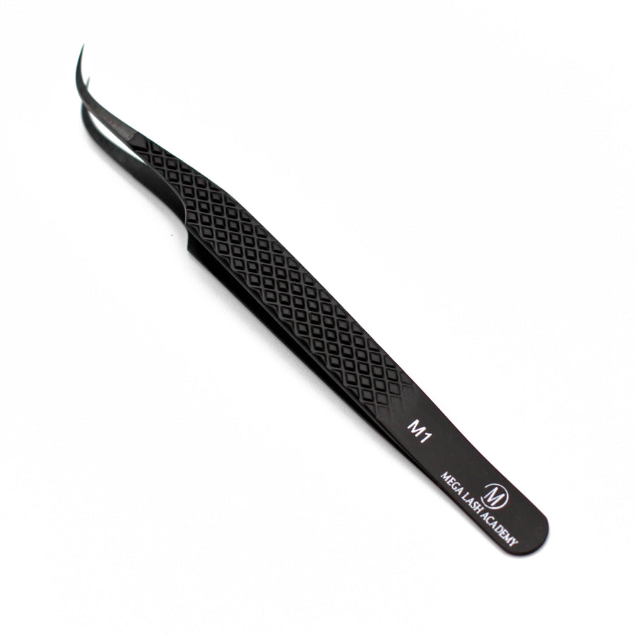 Onyx - M1 - Ultra Curved Tweezers Tweezers Mega Lash Academy 