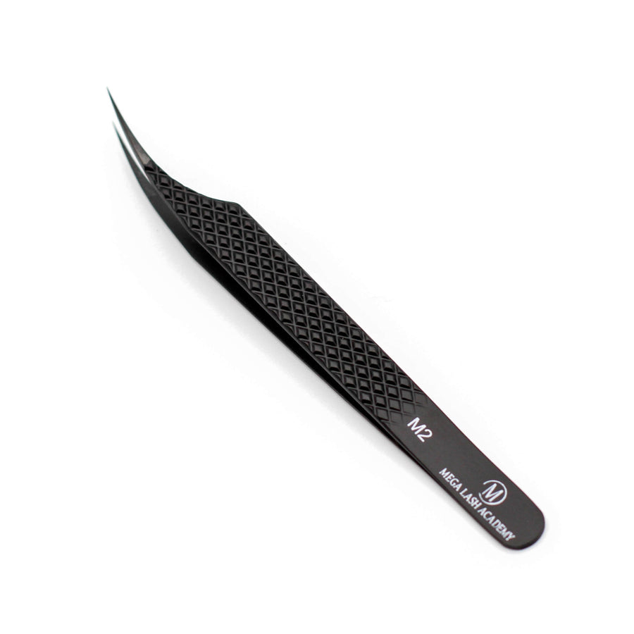 Onyx - M2 - Xtra Long Isolating Tweezers Tweezers Mega Lash Academy 