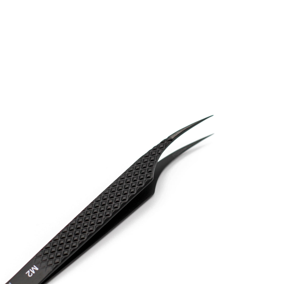 Onyx - M2 - Xtra Long Isolating Tweezers Tweezers Mega Lash Academy
