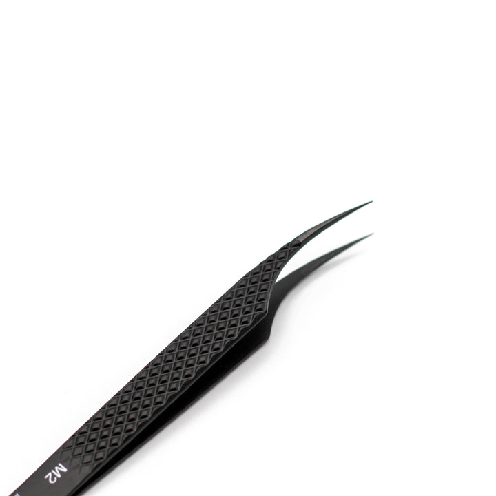 Onyx - M2 - Xtra Long Isolating Tweezers Tweezers Mega Lash Academy