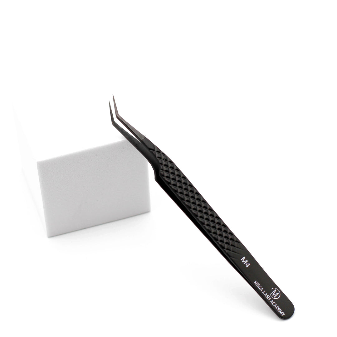 Onyx - M4 - 45 Degree Volume Tweezers Tweezers Mega Lash Academy