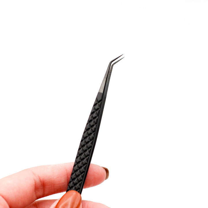 Onyx - M7 - Xtra Long Skinny Tweezers Tweezers Mega Lash Academy