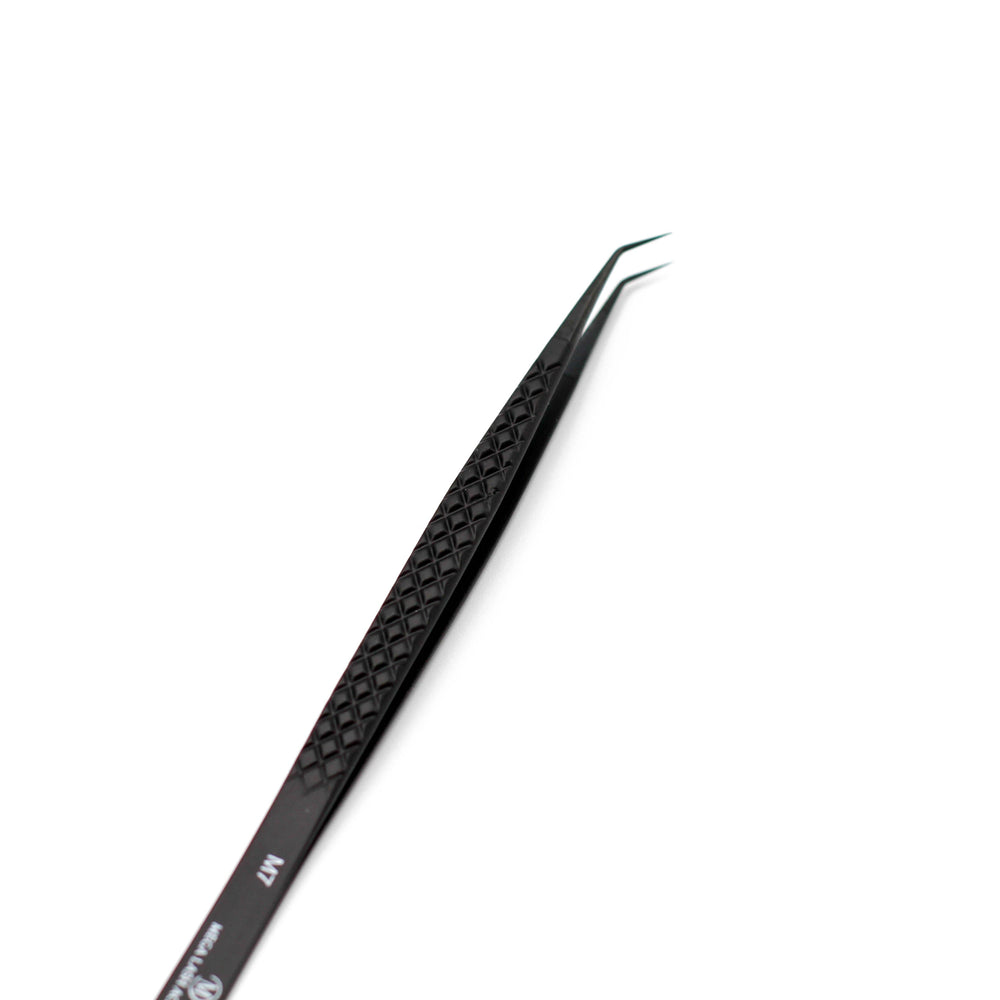 Onyx - M7 - Xtra Long Skinny Tweezers Tweezers Mega Lash Academy