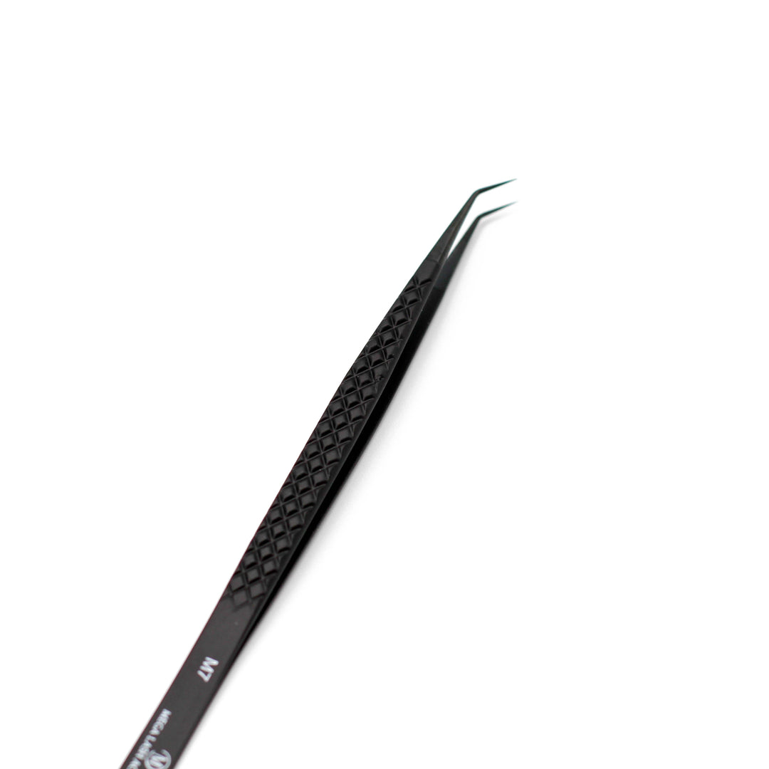 Onyx - M7 - Xtra Long Skinny Tweezers Tweezers Mega Lash Academy
