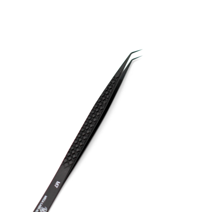 Onyx - M7 - Xtra Long Skinny Tweezers Tweezers Mega Lash Academy