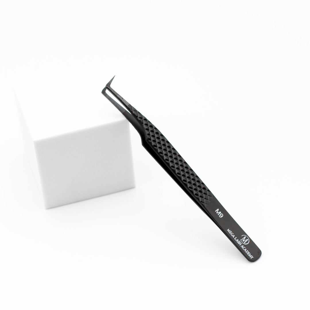 Onyx - M9 - Long Boot Volume Tweezers Tweezers Mega Lash Academy 