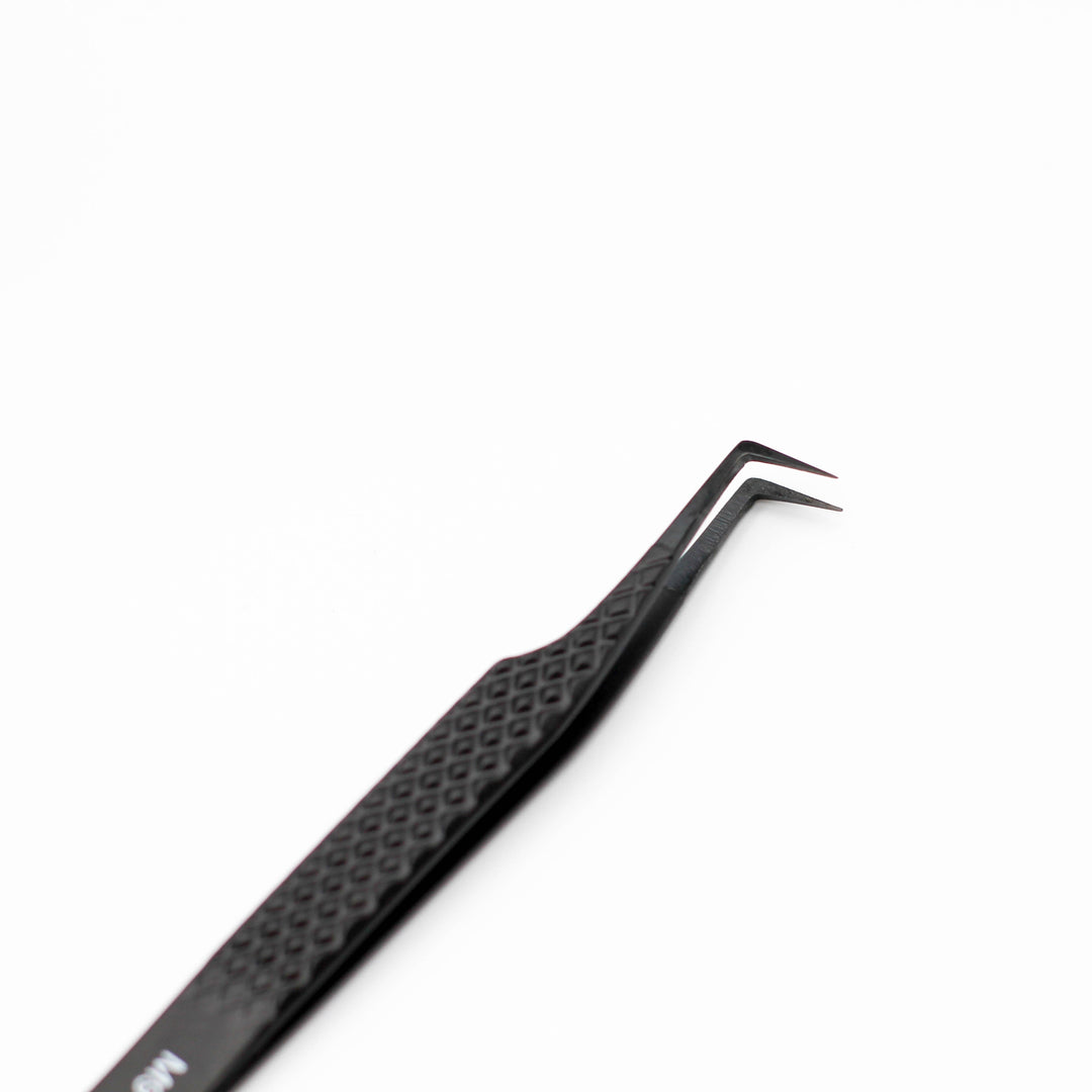 Onyx - M9 - Long Boot Volume Tweezers Tweezers Mega Lash Academy