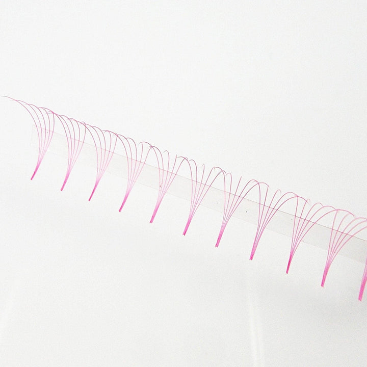 Pink 5D Rapid Promade Fans - 600 Fans - Mega Lash Academy