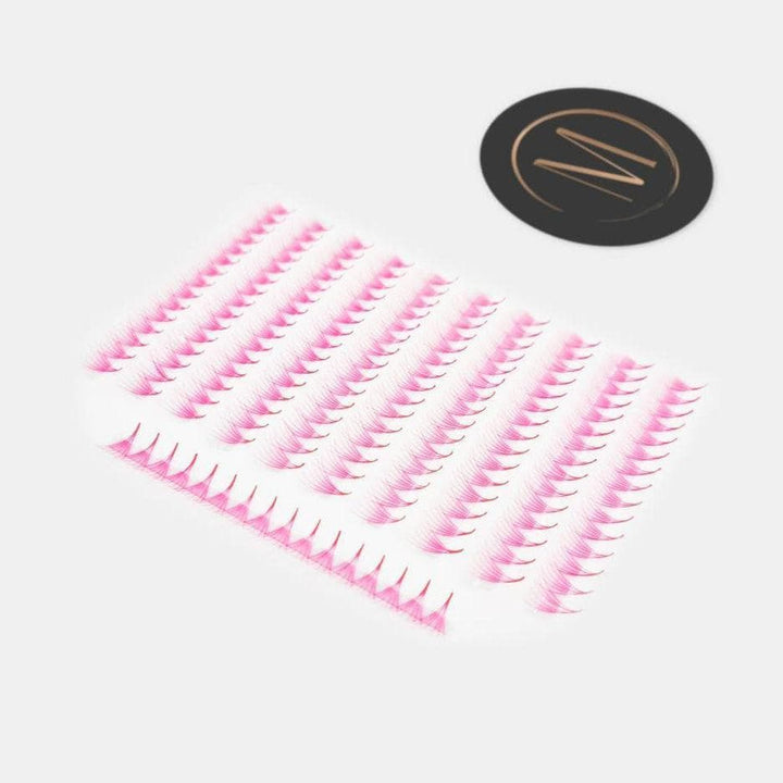 Pink 5D Rapid Promade Fans - 600 Fans - Mega Lash Academy